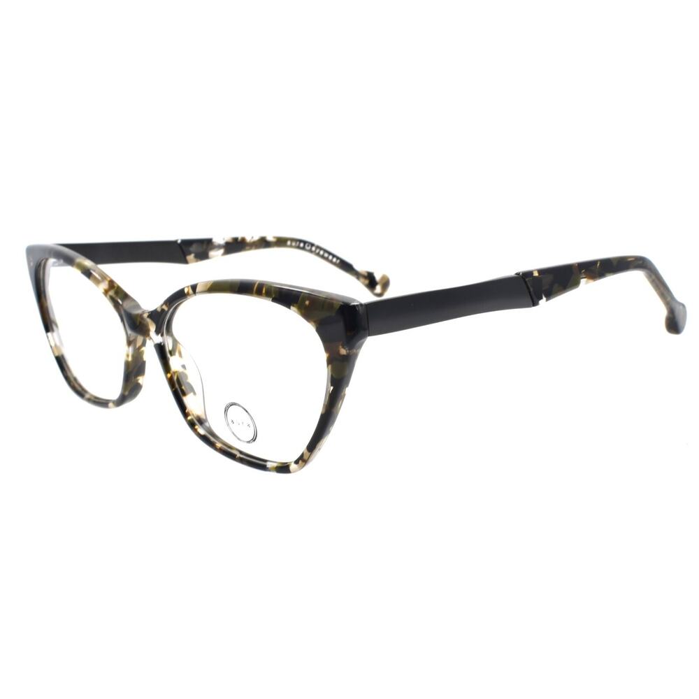 Aura Eyewear Wicker Park Women's Eyeglasses Frames Acetate 54-16-140 Army